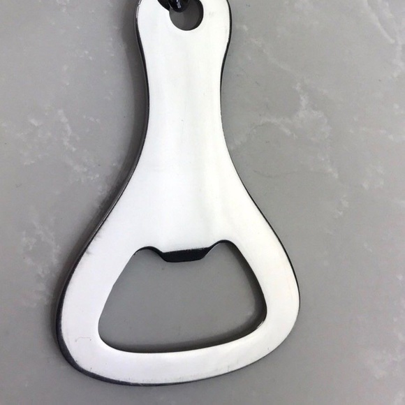 Coach Bottle Opener Stainless Steel Key Chain Ring - Picture 2 of 4